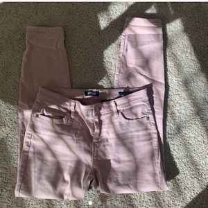 Pink Straight Soft Jeans